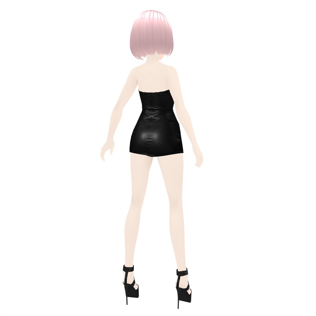 Dresses 09 - Gothic Leather Dress