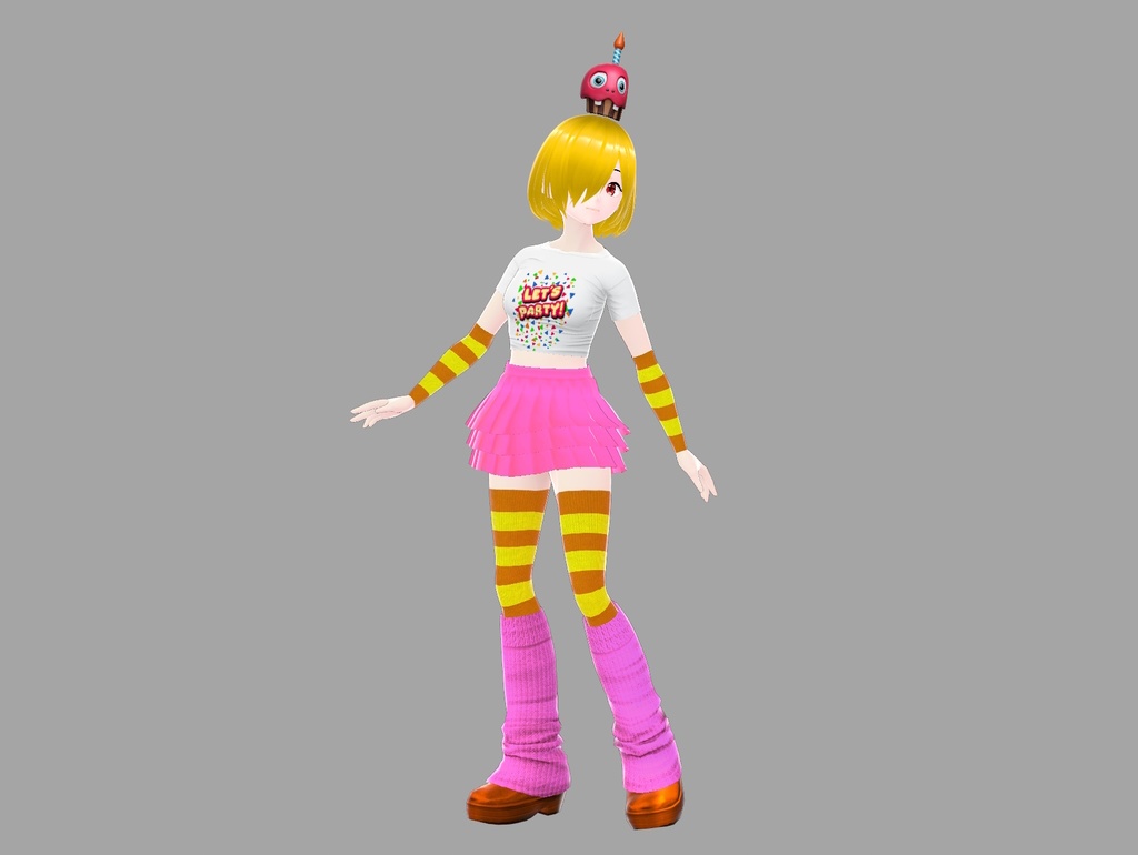 Cosplay 03 - Toy Girl - Toy chica - Fnaf - Halloween