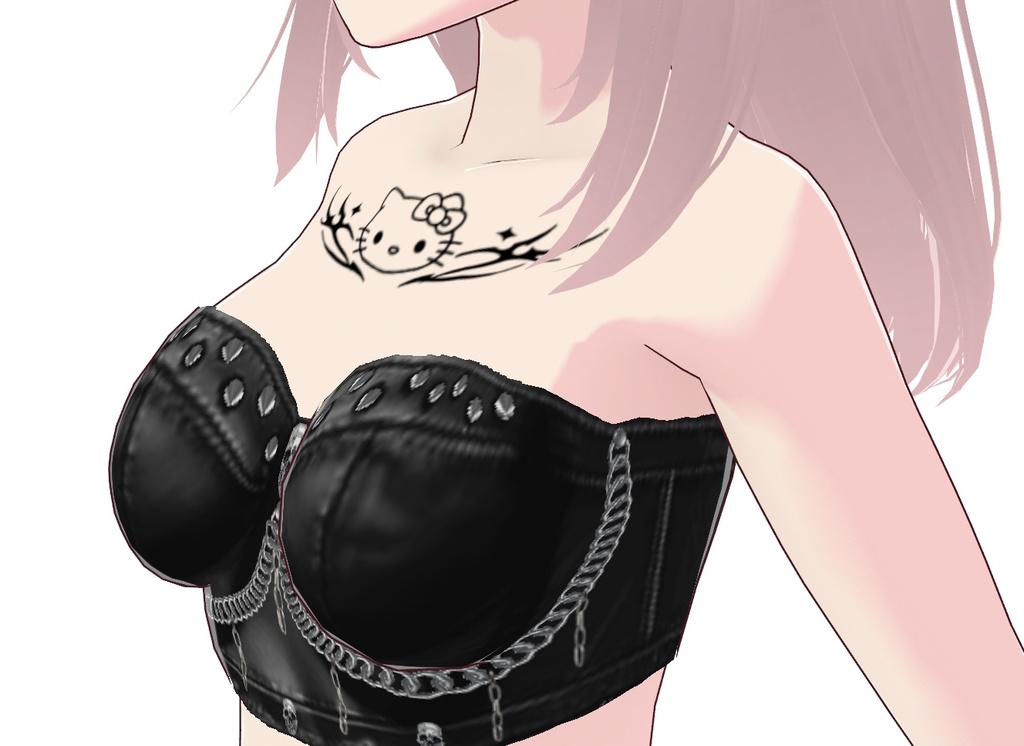 Inner Top 01 - Tatto Hello Kitty