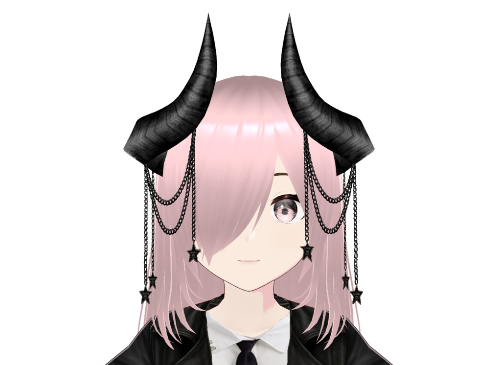 Extra 05 - 【VRoid】- Horns with chains
