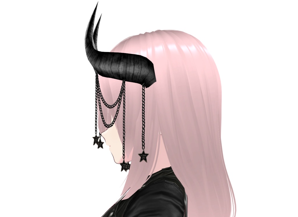 Extra 05 - 【VRoid】- Horns with chains