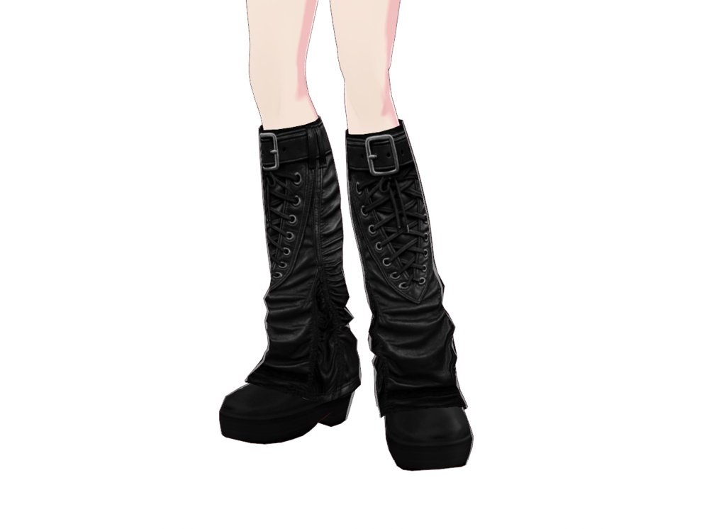 Shoes 16 - Gothic leg warmers and shoes