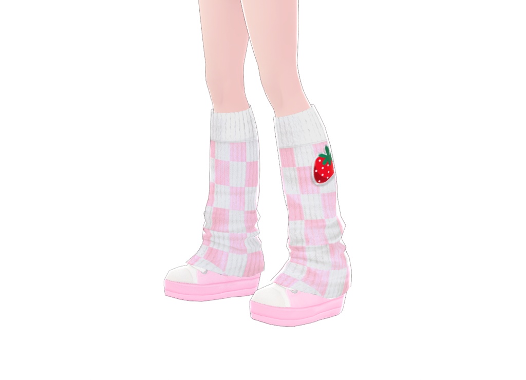Shoes 17 - Pink leg warmers and shoes