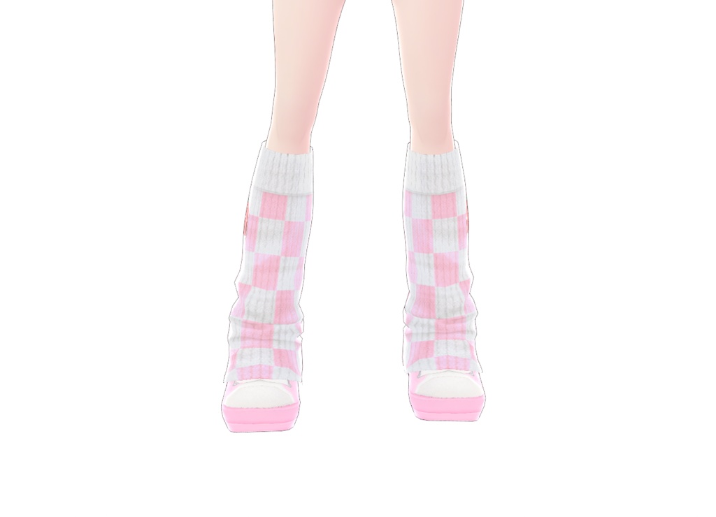 Shoes 17 - Pink leg warmers and shoes