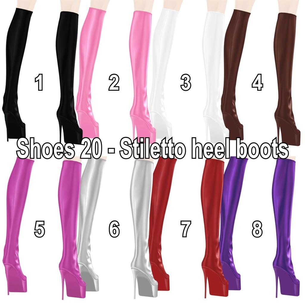Shoes 20 - Stiletto heel boots