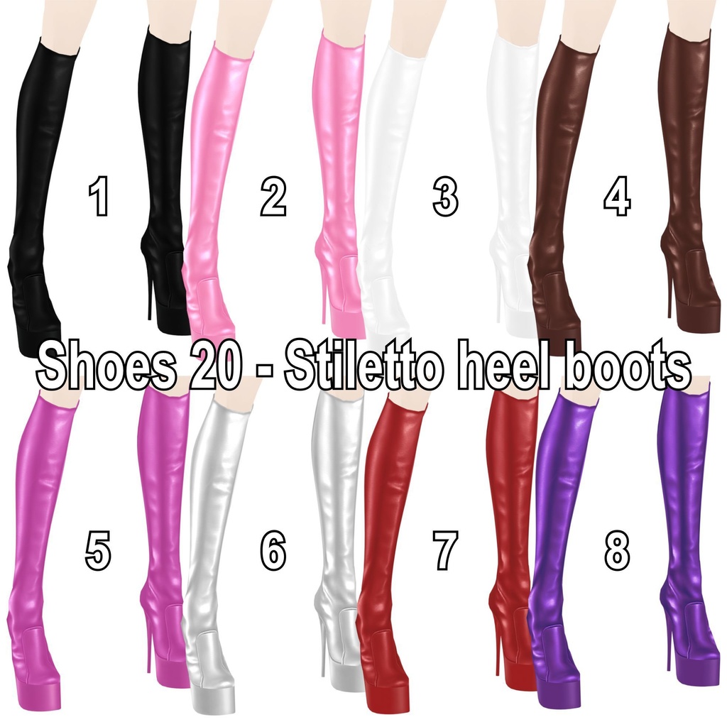 Shoes 20 - Stiletto heel boots