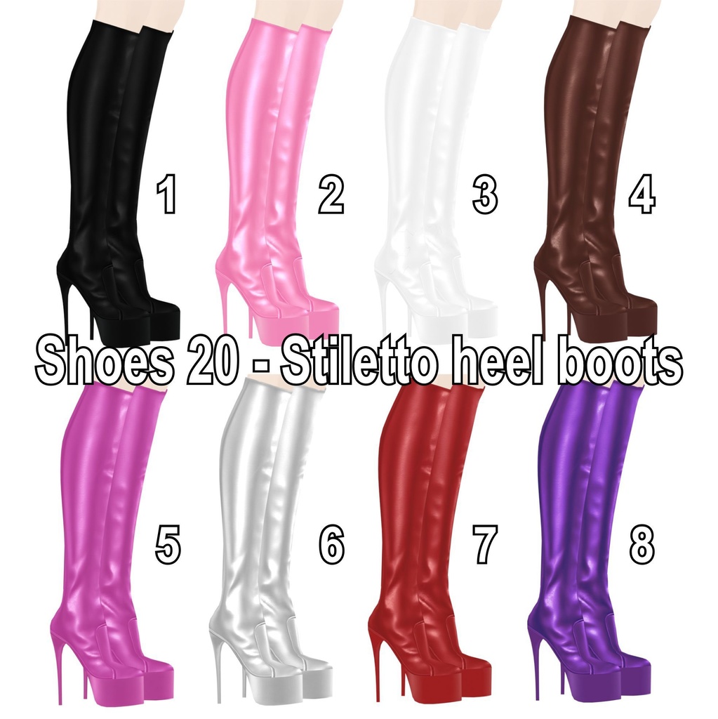 Shoes 20 - Stiletto heel boots