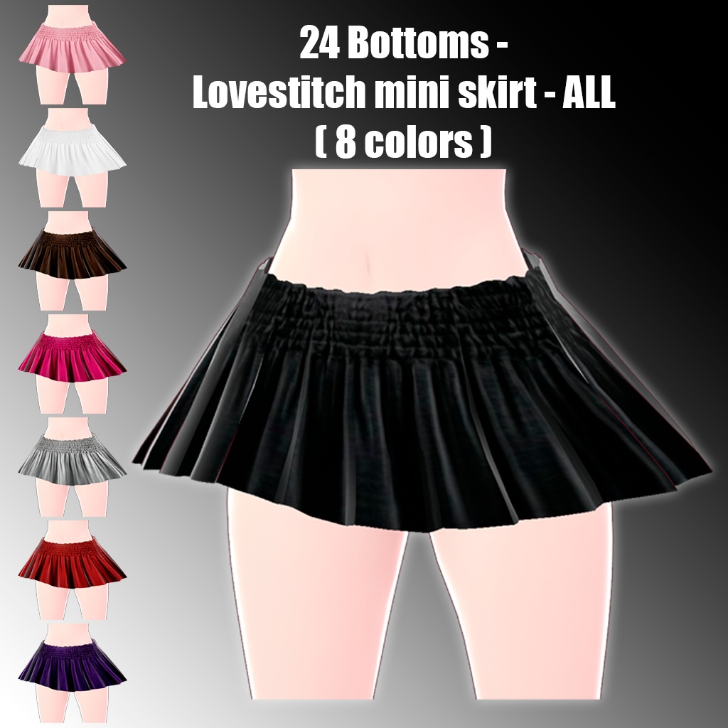 24 Bottoms - Lovestitch mini skirt