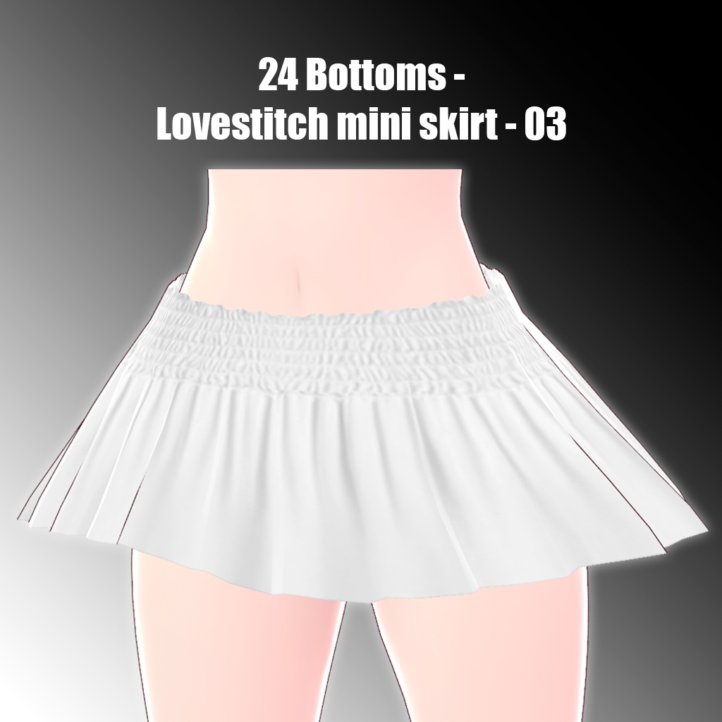 24 Bottoms - Lovestitch mini skirt