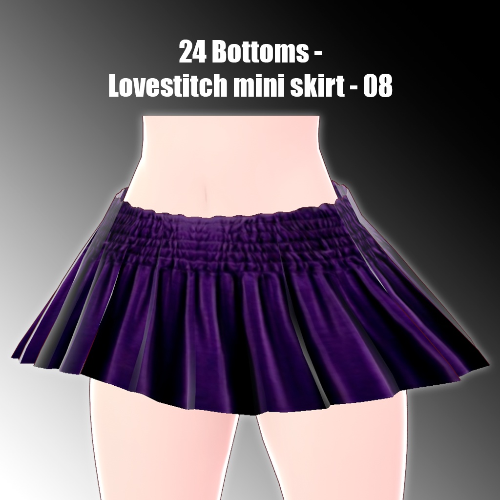24 Bottoms - Lovestitch mini skirt