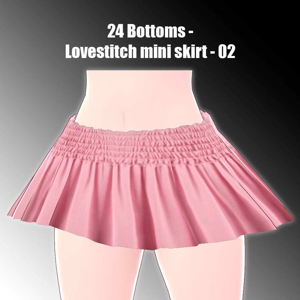 24 Bottoms - Lovestitch mini skirt