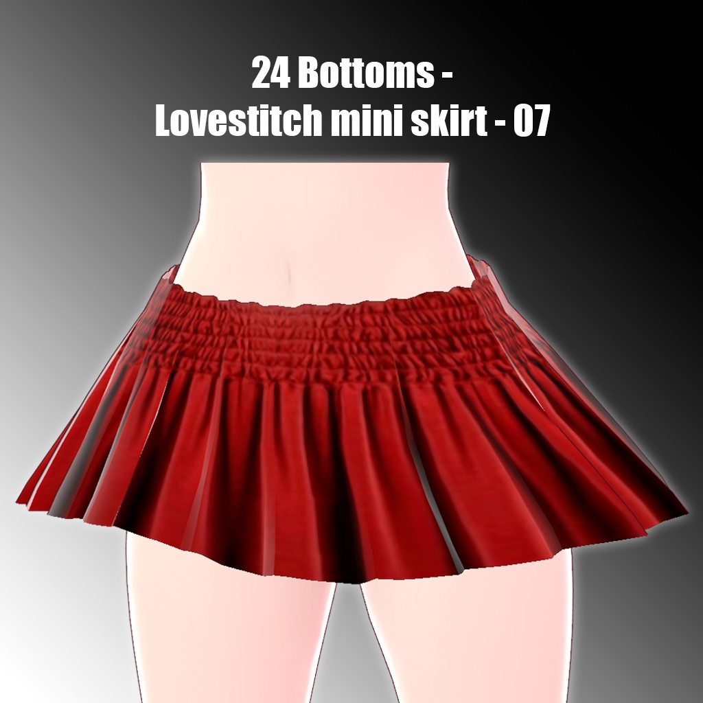24 Bottoms - Lovestitch mini skirt