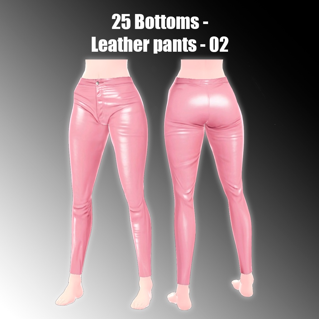 25 Bottoms -Leather pants