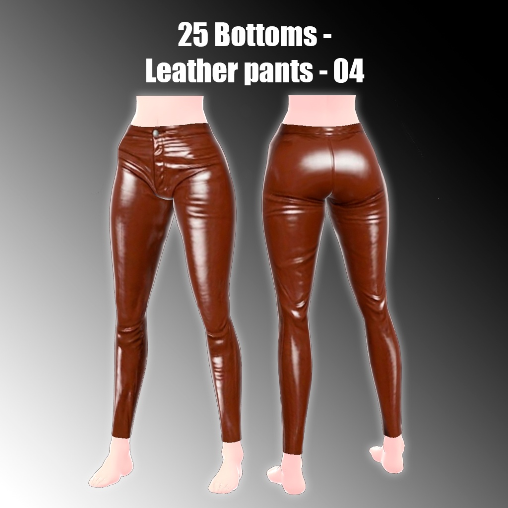 25 Bottoms -Leather pants