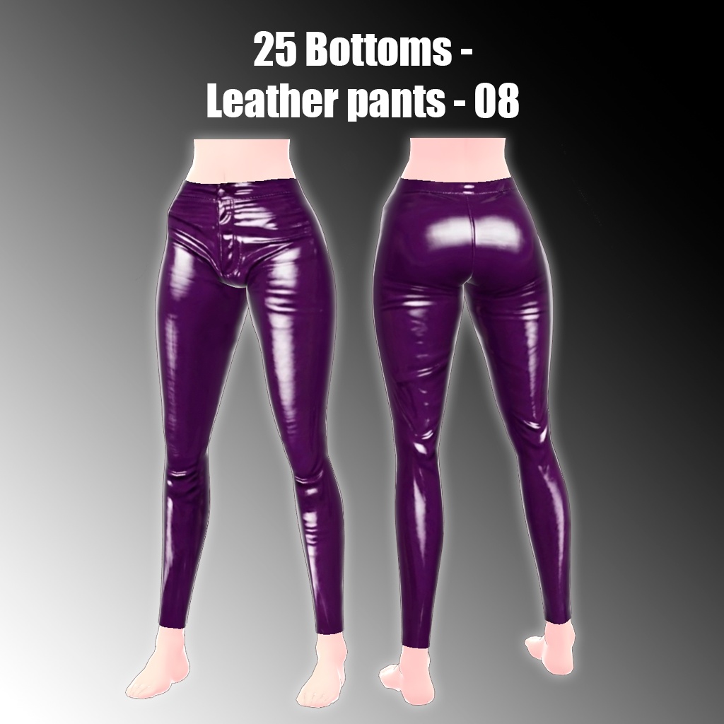 25 Bottoms -Leather pants