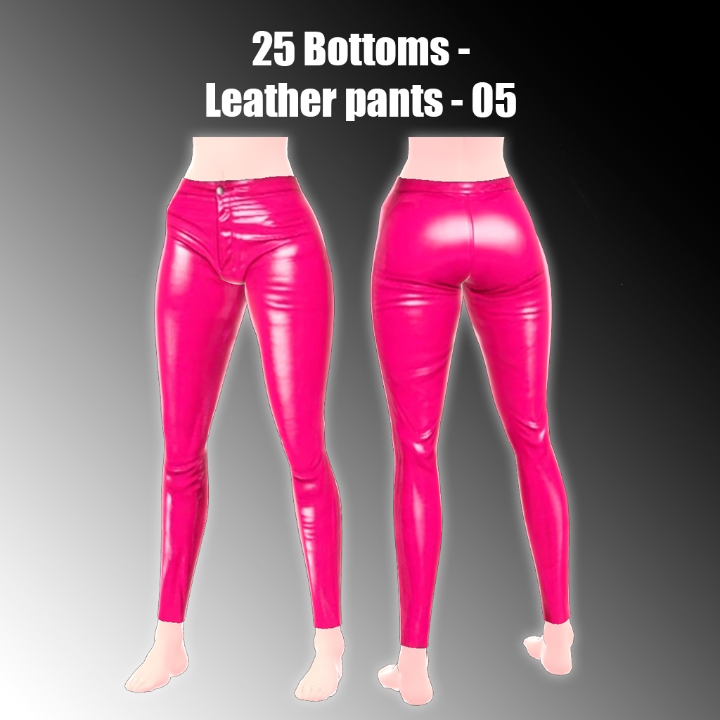 25 Bottoms -Leather pants