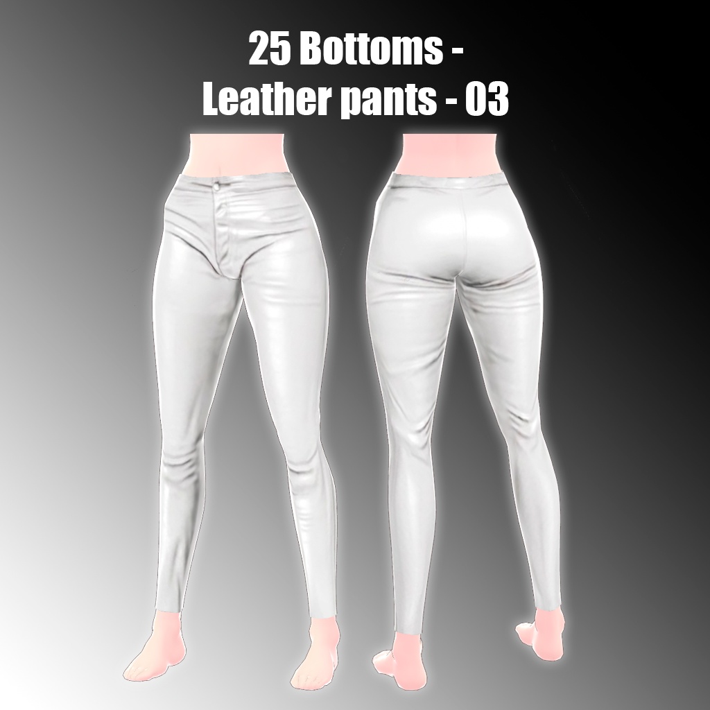 25 Bottoms -Leather pants