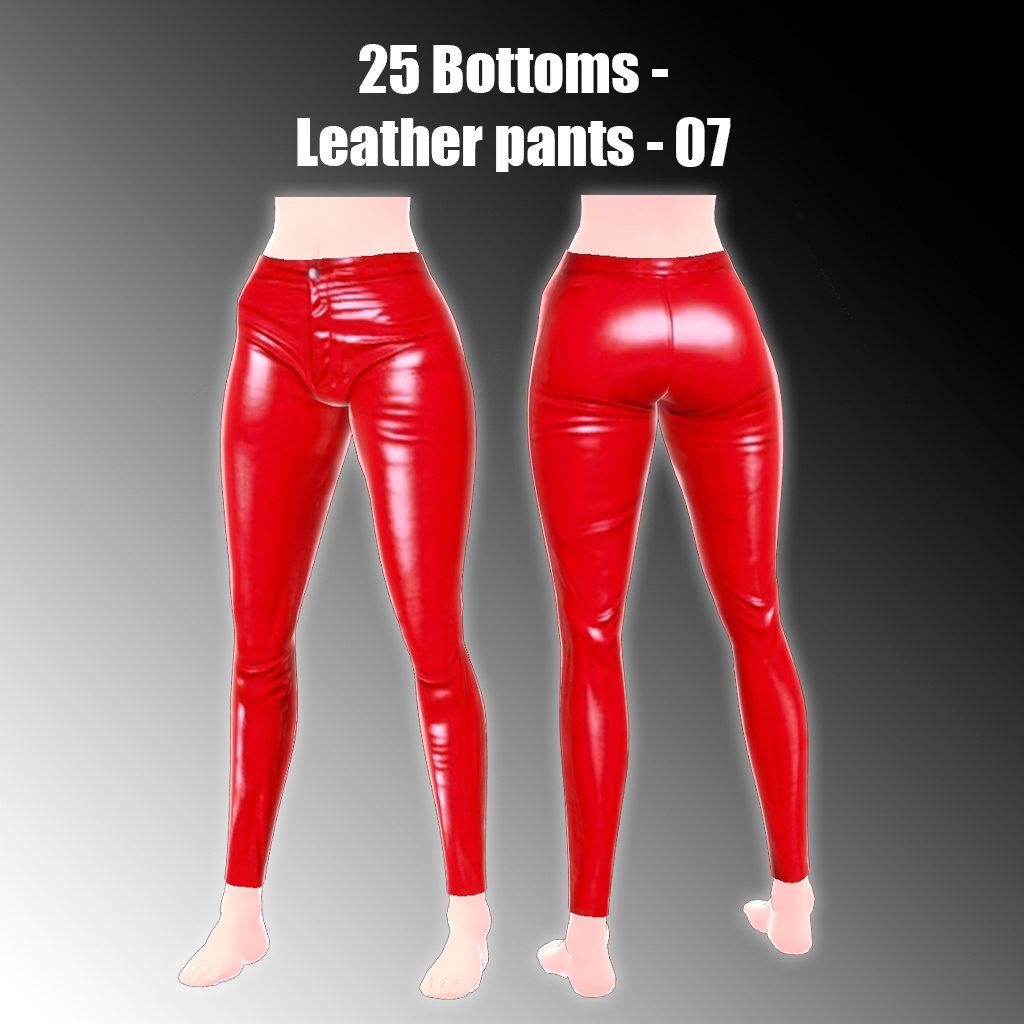 25 Bottoms -Leather pants