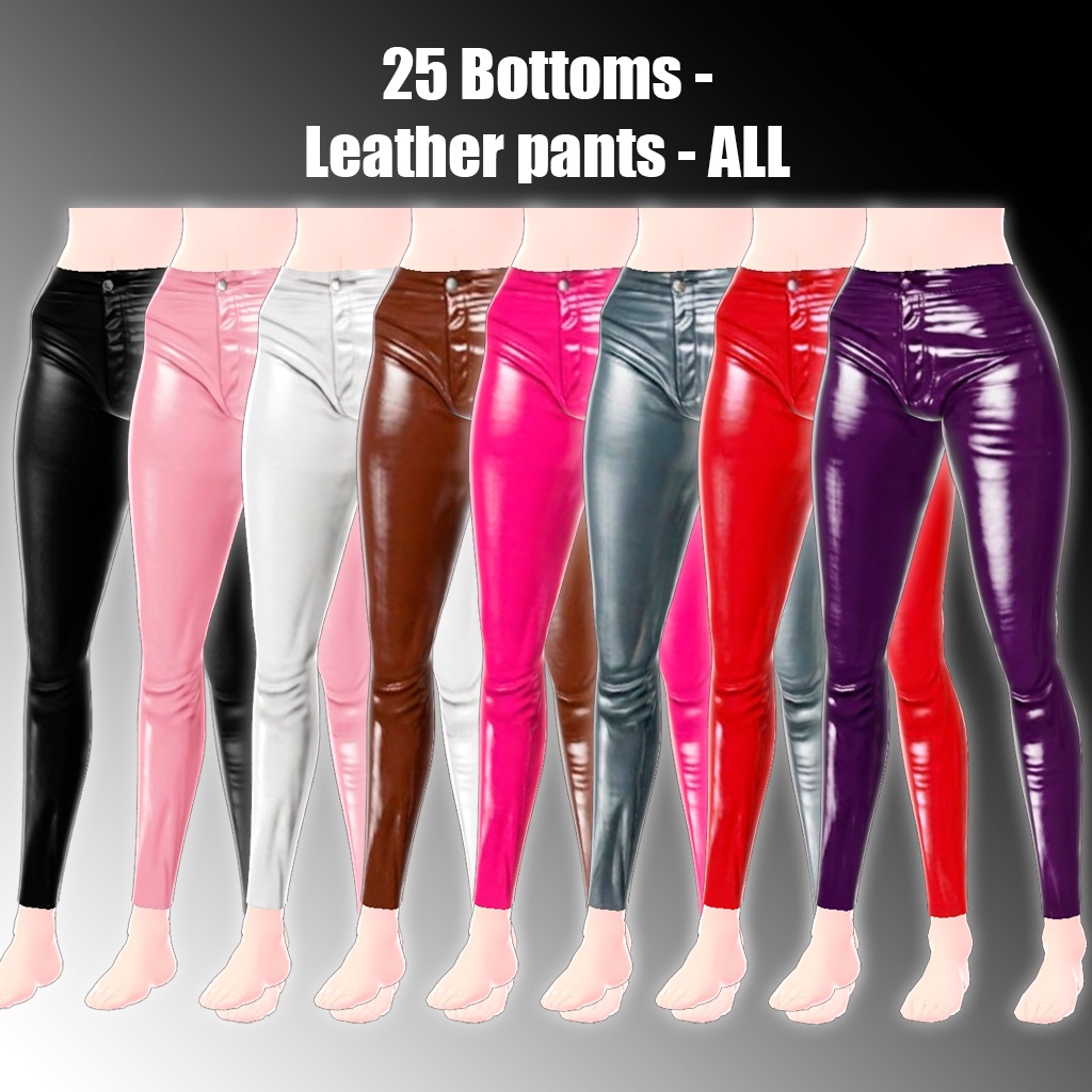 25 Bottoms -Leather pants