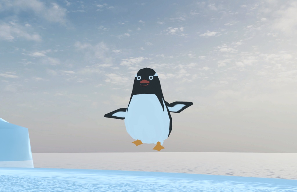 【無料】ジェンツーペンギン cluster想定VRMモデル