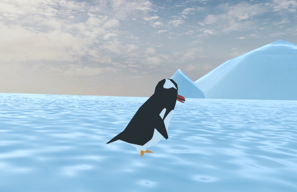 【無料】ジェンツーペンギン cluster想定VRMモデル