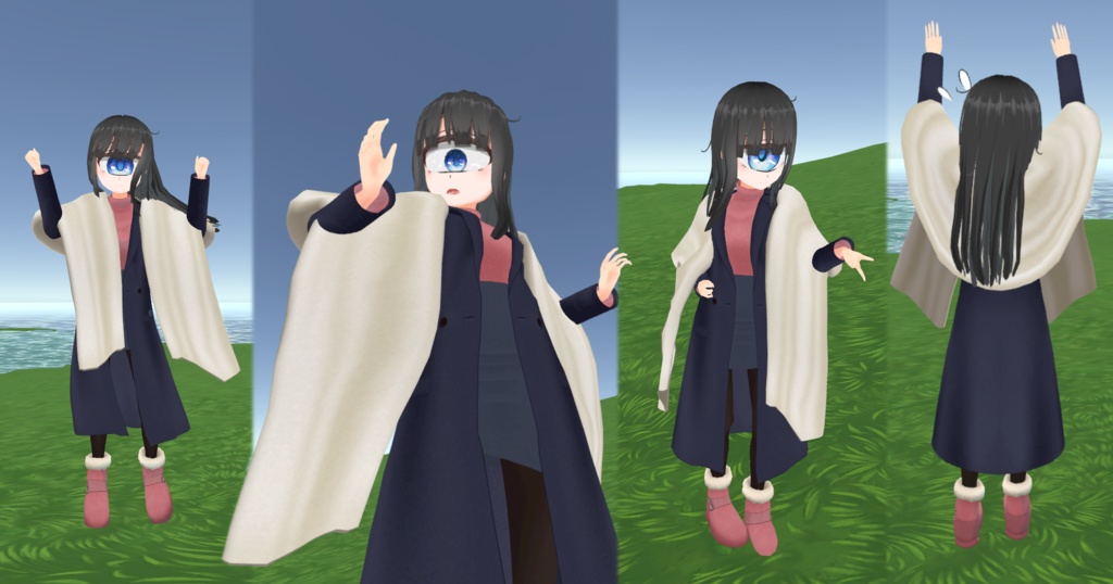 【VRM】本座まゆみ 冬衣装