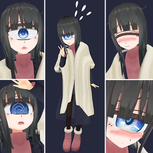 【VRM】本座まゆみ 冬衣装