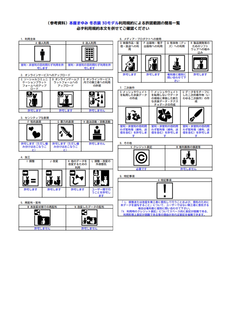 【VRM】本座まゆみ 冬衣装