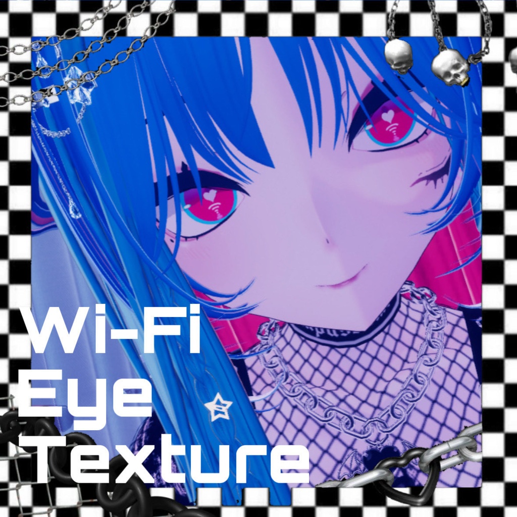 ︴Free!︴でんぱさんぼんアイテクスチャꕁWi-Fi EyeTexture︴7アバター対応︴