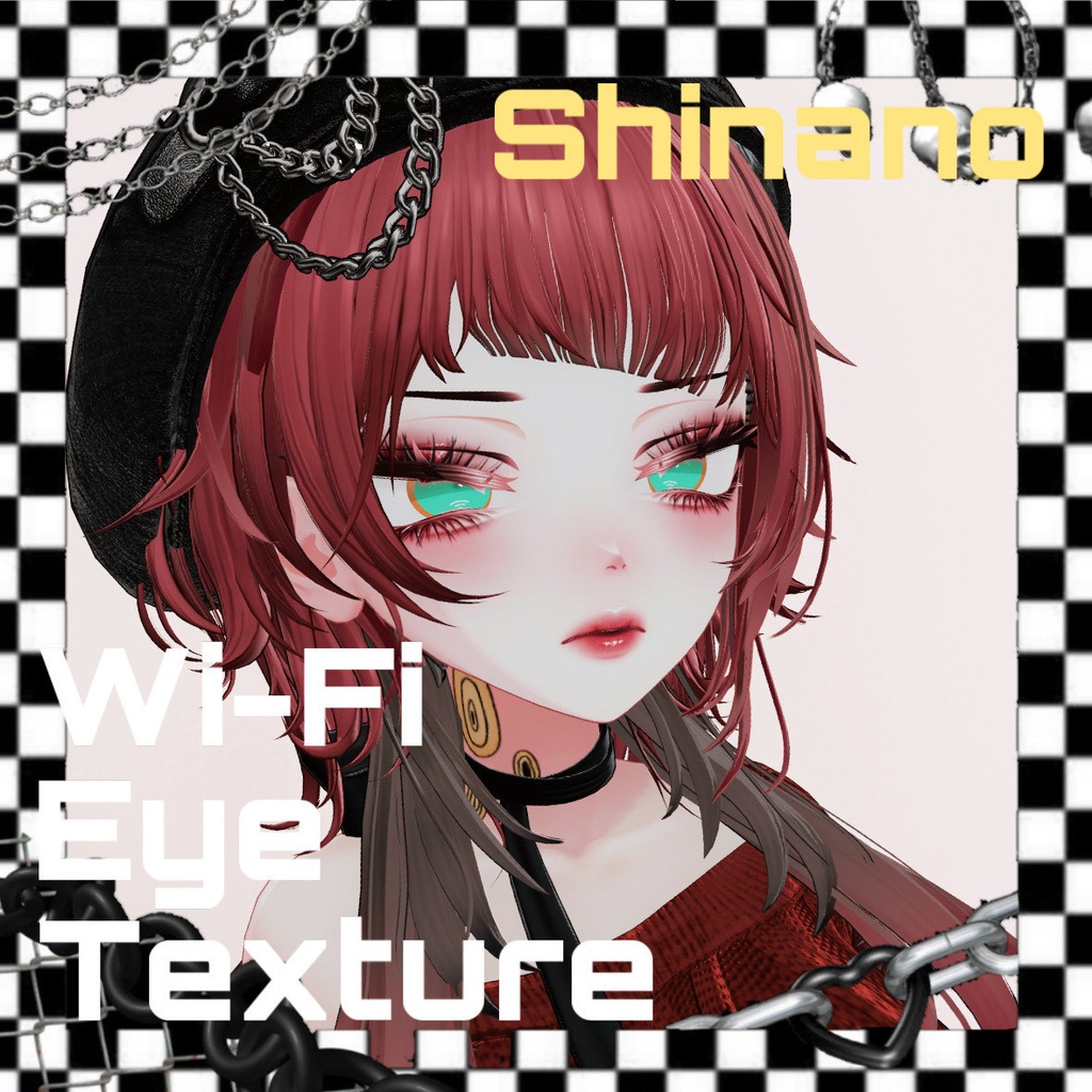 ︴Free!︴でんぱさんぼんアイテクスチャꕁWi-Fi EyeTexture︴7アバター対応︴