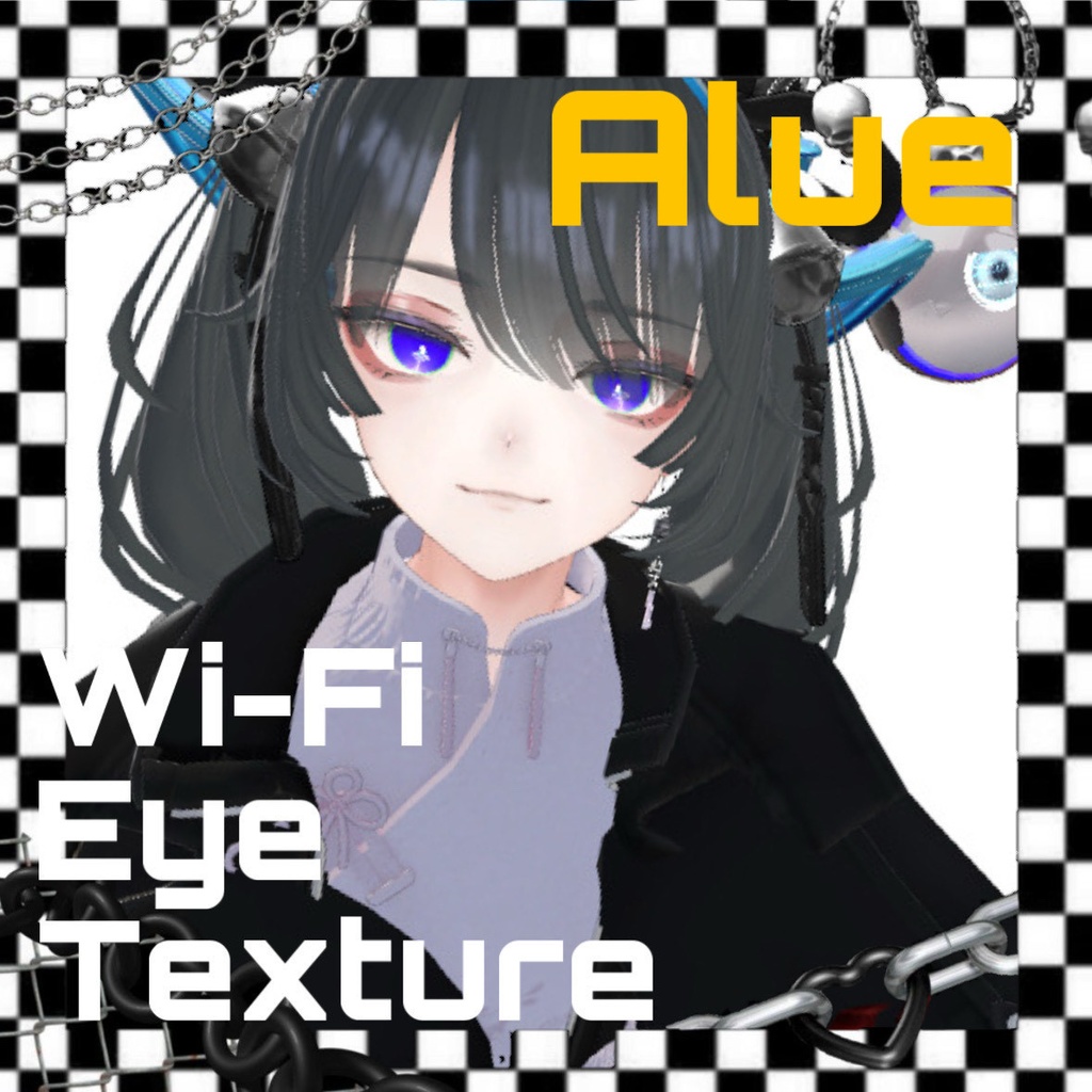 ︴Free!︴でんぱさんぼんアイテクスチャꕁWi-Fi EyeTexture︴7アバター対応︴