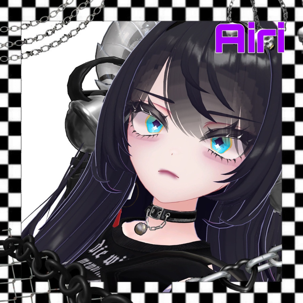 ︴VRC想定・4アバター対応︴メイク・タトゥーテクスチャꕁ Abyss Make Up Texture ︴