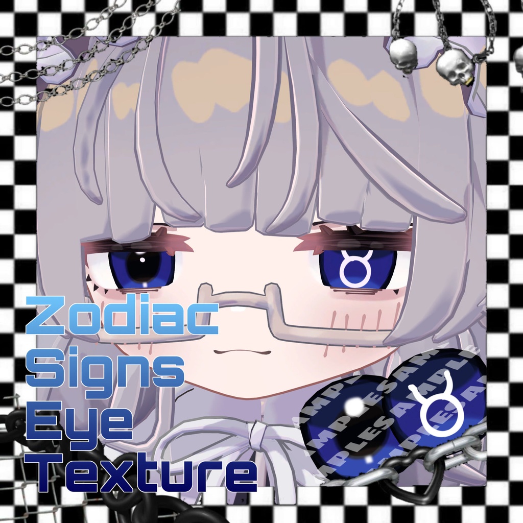 ︴ししゅか対応︴星座アイテクスチャꕁ Zodiac Signs EyeTexture ︴