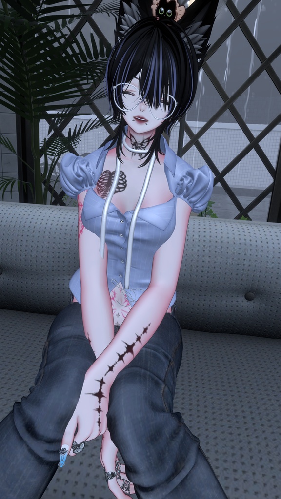 Free! VRC想定︴レア度が高そうなタトゥー  / wutheringwaves fanmade