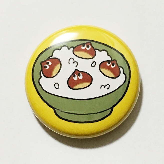 🌰ミニ缶バッジ