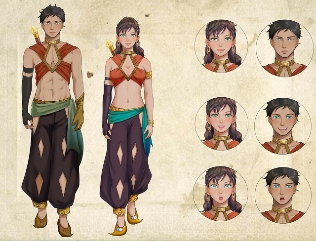 男の子のイラストオーダー