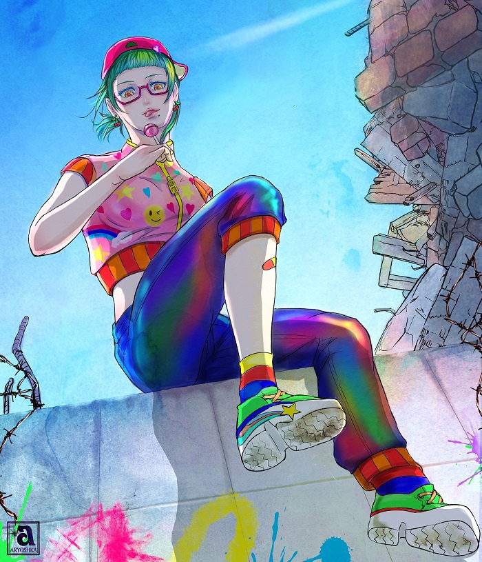 女の子のイラストオーダー