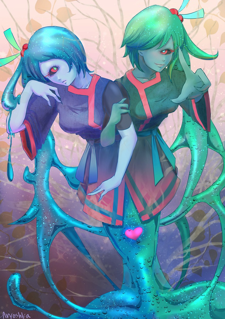 女の子のイラストオーダー