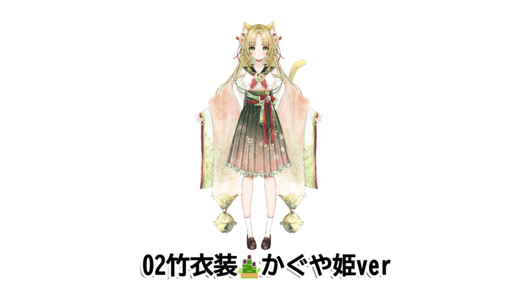 三毛猫わらび🐈🥦アクリルスタンド 立ち絵ver