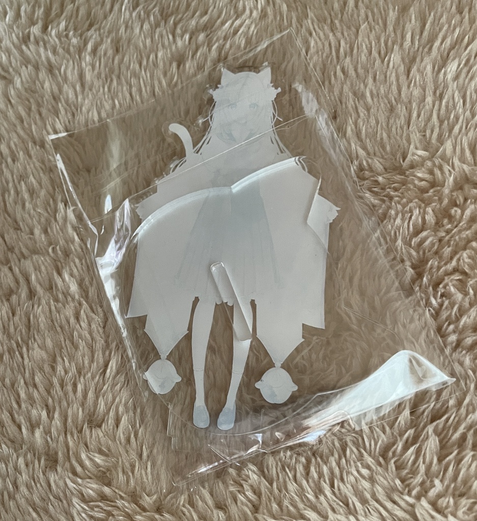 三毛猫わらび🐈🥦アクリルスタンド 立ち絵ver