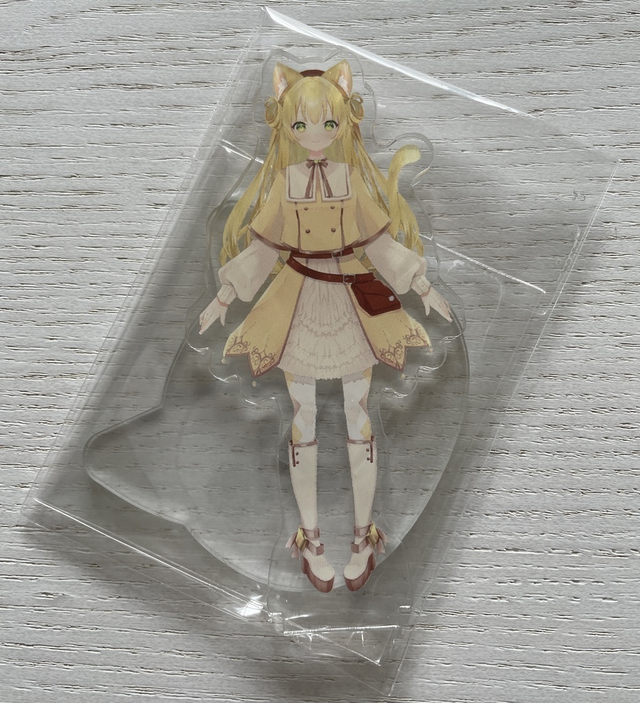 三毛猫わらび🐈🥦アクリルスタンド 立ち絵ver