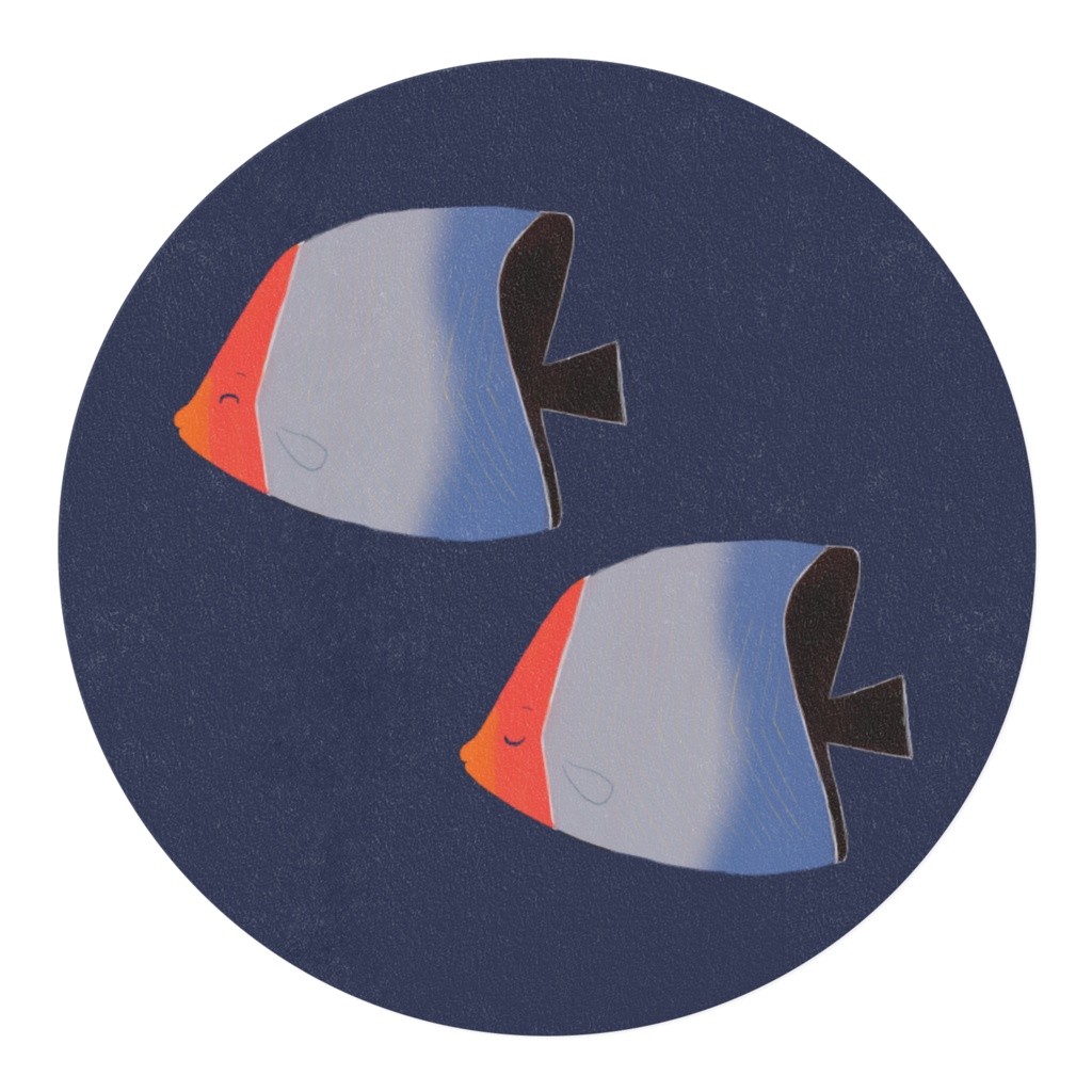 オレンジフェイスバタフライのマスキングテープ