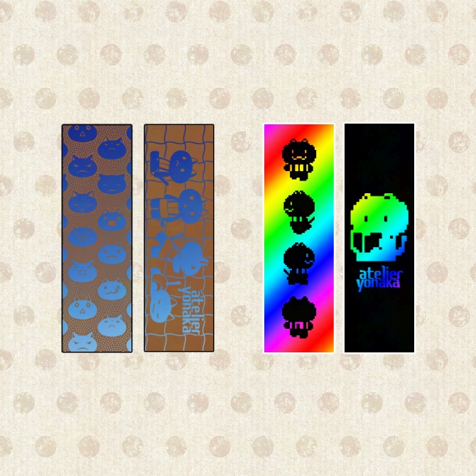 【グッズ】箔しおりセット