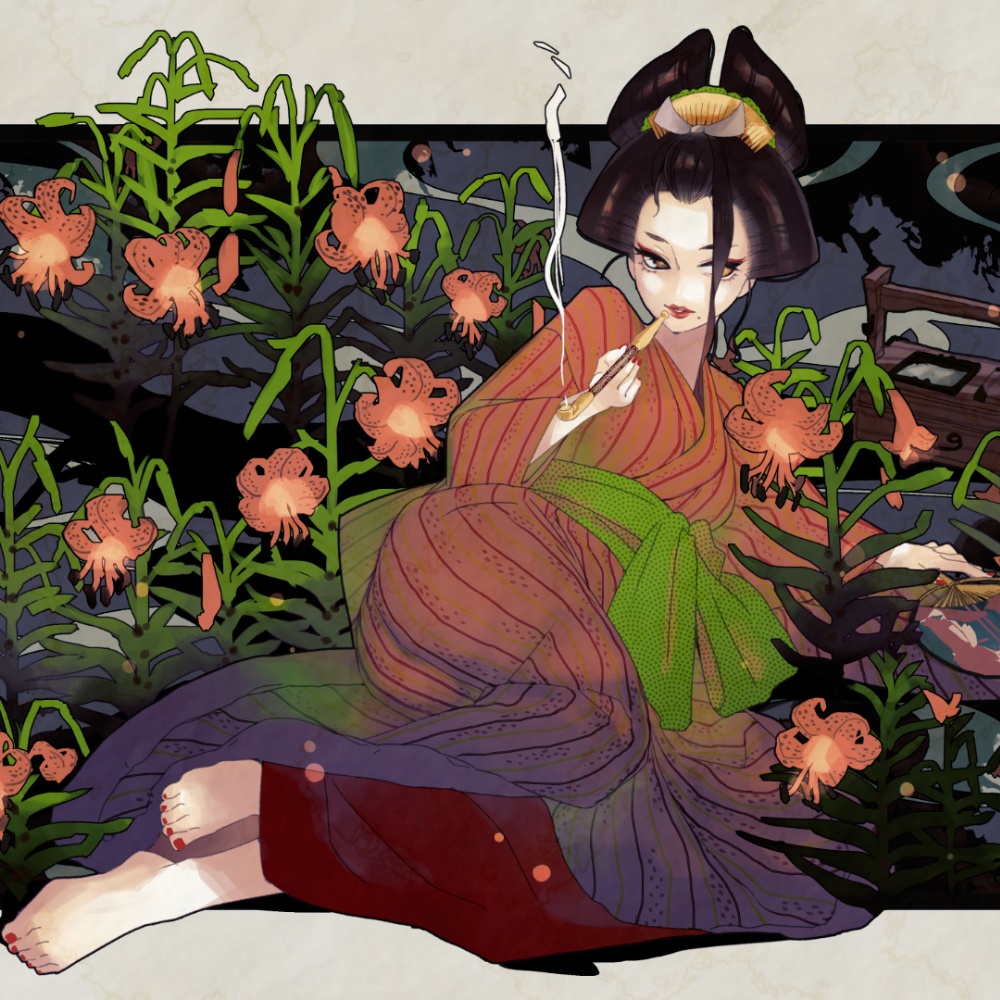 【PC/スマホ】『鬼百合』壁紙