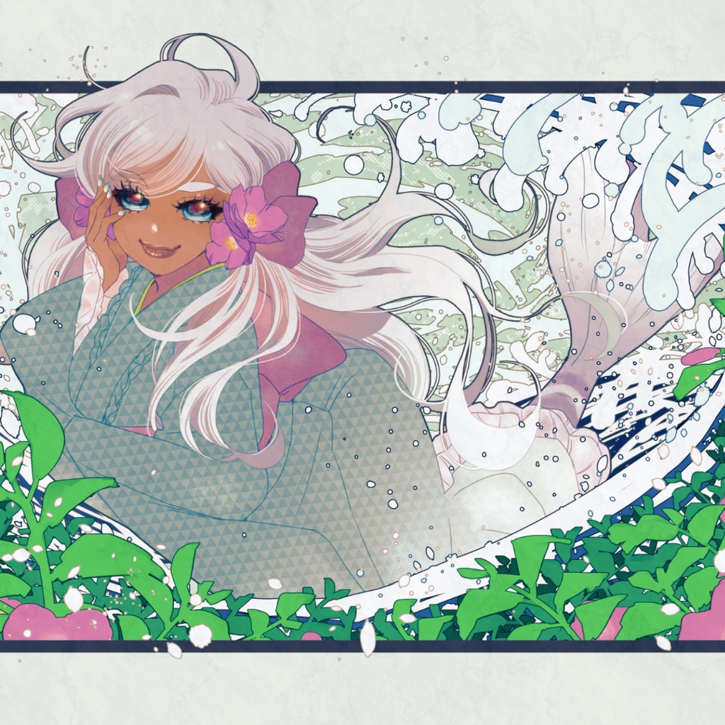 【PC/スマホ】『浜茄子』壁紙