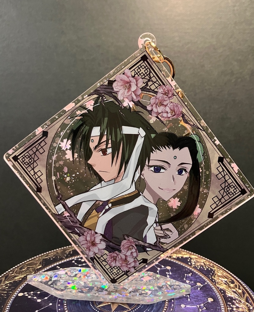 一族桜アクリルキーホルダー