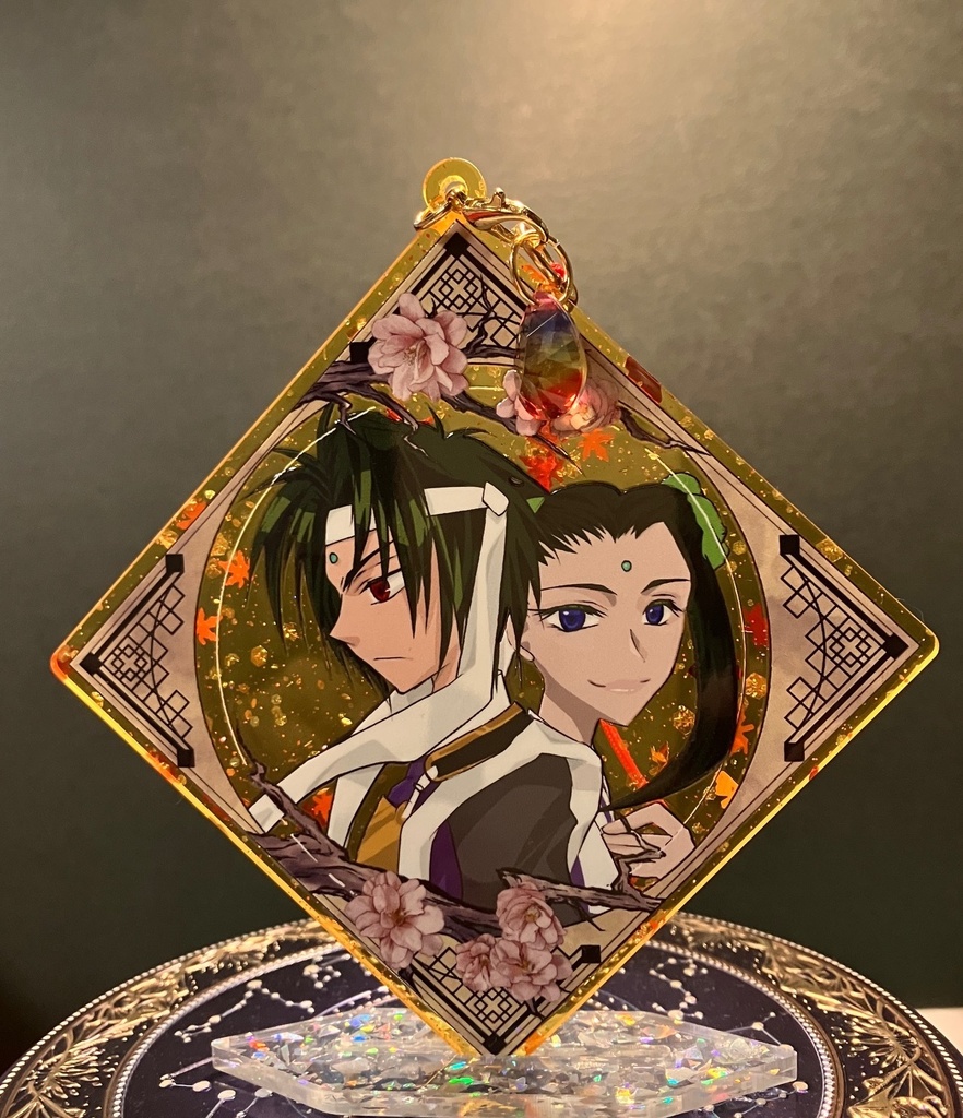 一族紅葉アクリルキーホルダー