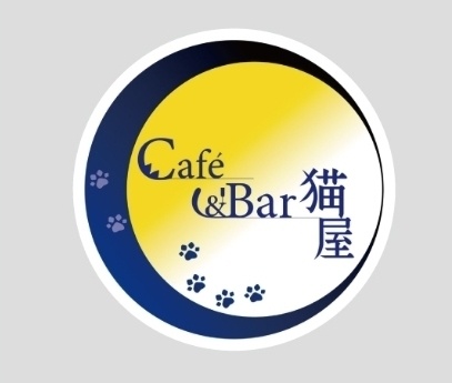 Café&Bar猫屋の看板缶バッジ