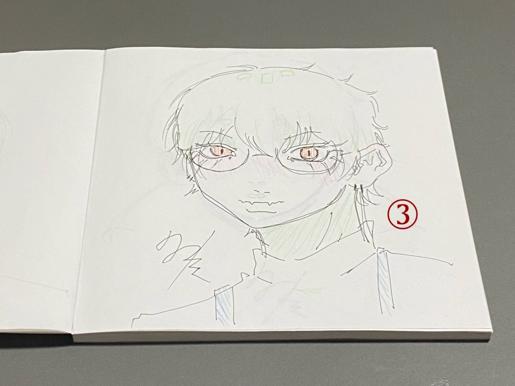 一発書きペーパー第一弾