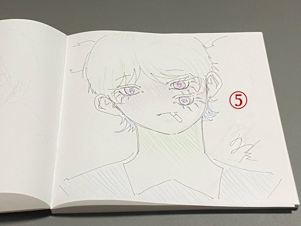 一発書きペーパー第一弾